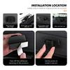 DUHQ3 Car Seat ABS Self-Adhesive Glasses Holder Sunglasses Storage Accessories For BMW X1 X3 E39 E46 E30 E36 E87 E60 E90 F26 G02 E70