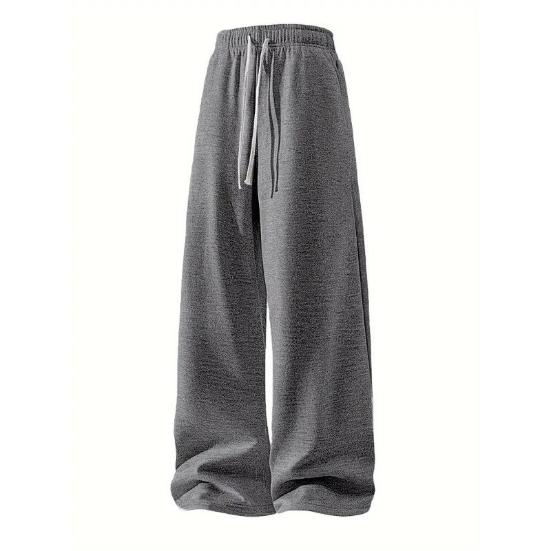 

Men s American Style Trendy Casual Pants, Loose Drawstring Sports Pants, Trendy and Versatile Long Trousers Casual Streetwear Baggy XXL