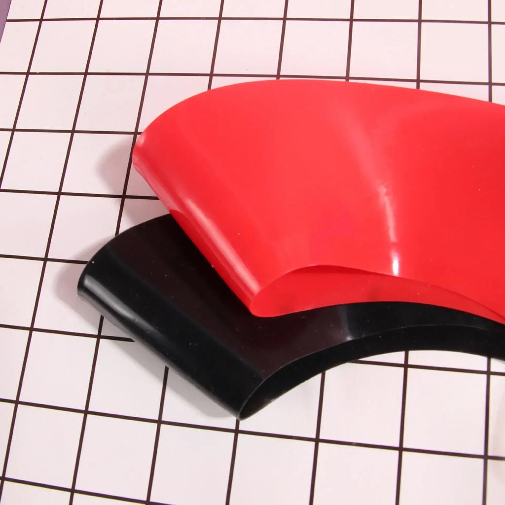 Soft Silicone Hair Cutting Collar Neck Shawl Barbershop Hairdresser Hair Dye Capes Waterproof Neck Wrap Cover Salon Accessories