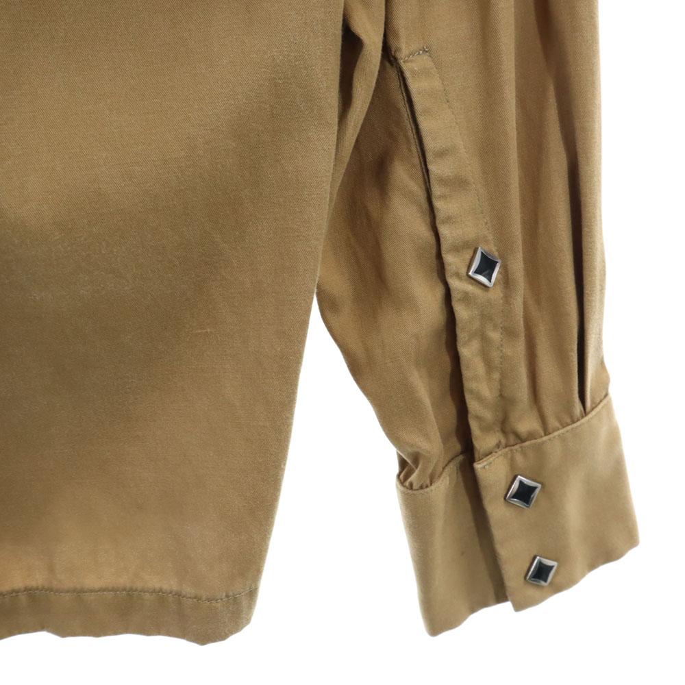 NEPENTHES Long sleeve shirt S Brown Men's Used