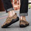 Handmade Leather Casual Men Shoes Design Sneakers Men Comfortable Leather Men Loafers Hot Sale Moccasins Driving Shoes Plus Size