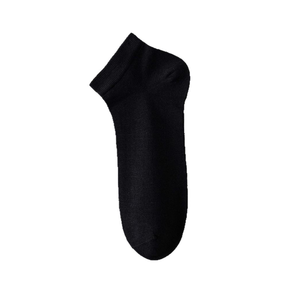 Men's Silk Stockings for Summer, Lightweight, Odor-resistant, Anti-slip, Non-slippery, Without Heel, Summer Cool Sensation Short Socks
