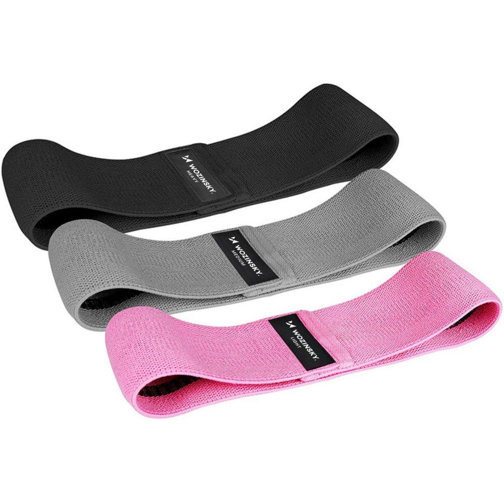 Fasce elastiche per esercizi fasce di resistenza mini band yoga fitness crossfit SET 3 pz