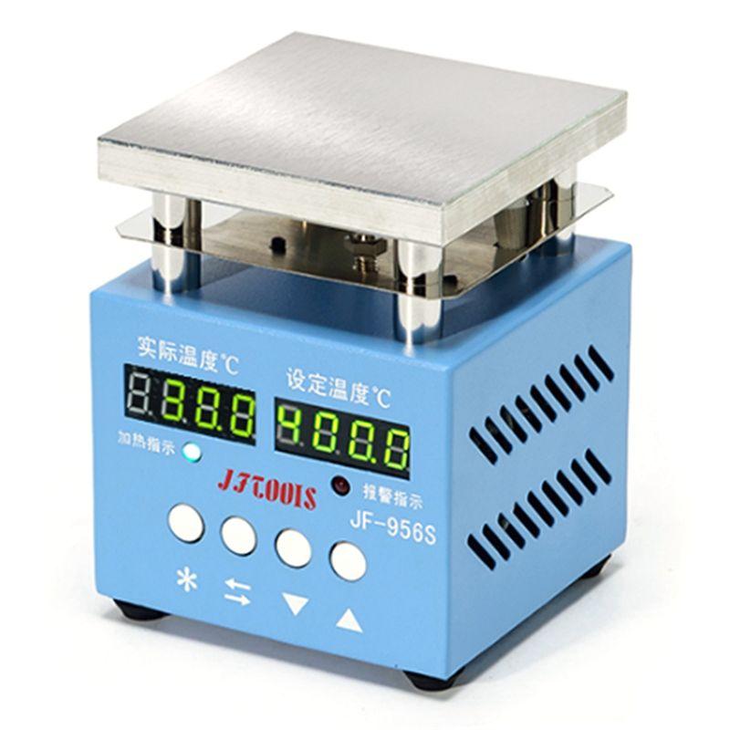 

ABUL-1 Piece 956S Heating Table 300W Dual Display Heating Plate Adjustable Temperature Hot Plate EU Plug синій