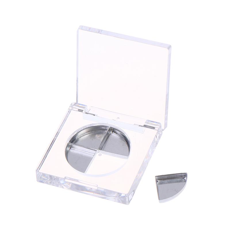 2.5G Empty Portable Eyeshadow Palette Blusher Box Solid Ointment Box Cosmetic Makeup Case Round Storage Container