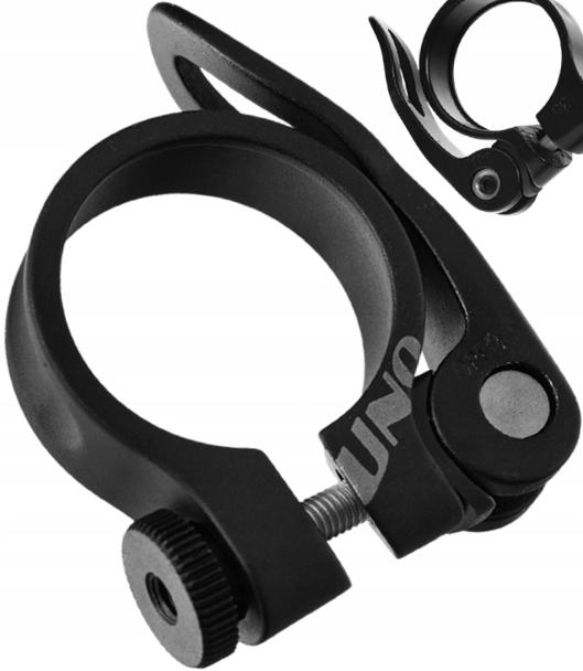 Uno Seatpost Clamp Qr 31.8 Mm Matt Black