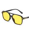 Classic Double Beam T-shaped Ocean Sunglasses New Driving Outdoor Sunglasses UV400 Ultraviolet-proof Sunscreen Sunglasse