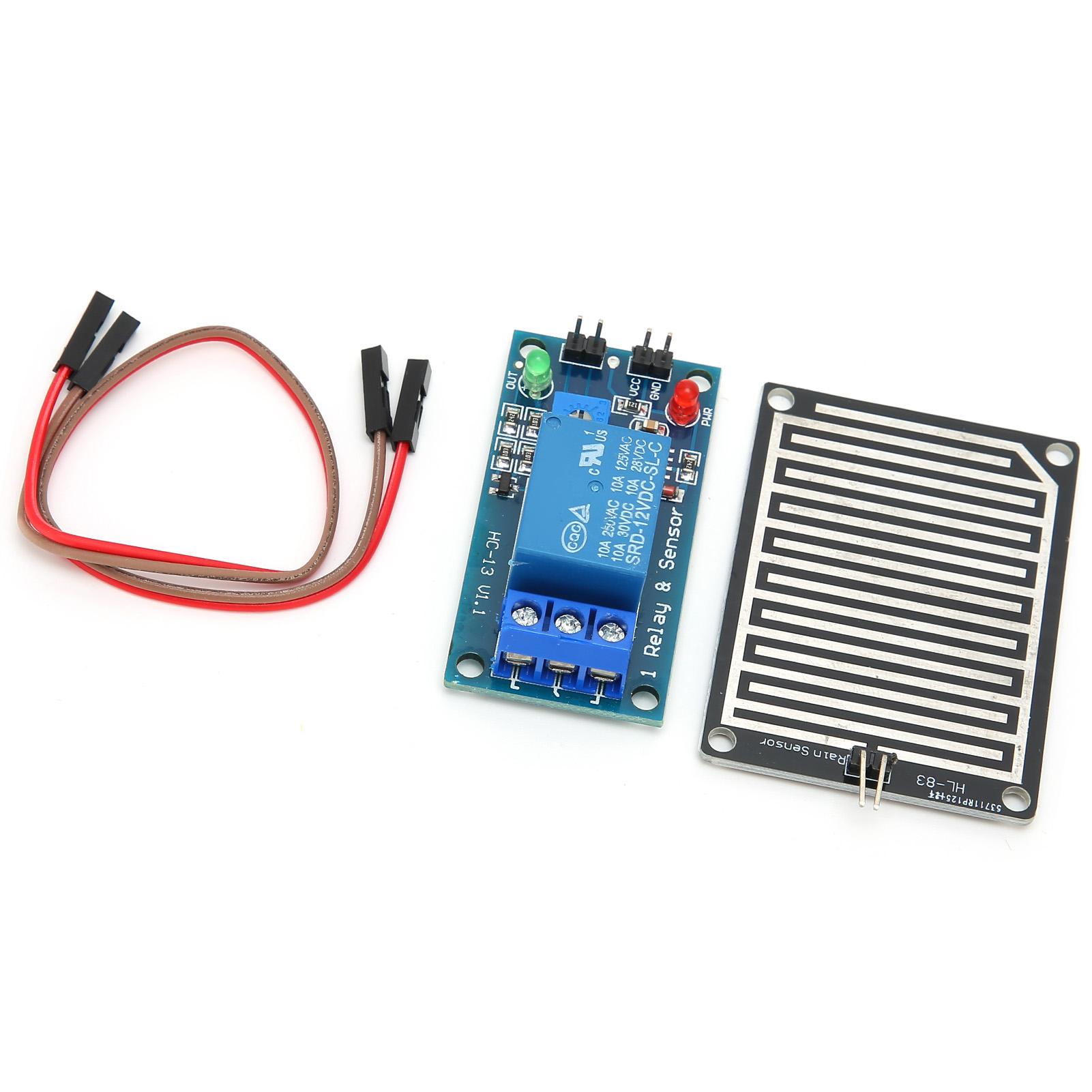 

Raindrop Controller Module Sensor Board Adjustable Potentiometer for Weather Monitoring