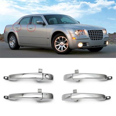 For Chrysler 300C Car Front Door Rear Door Outer Handle Chrome 2005 - 2010 2009 Dodge Magnum 2005 2006 2007 2008 Charge