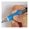 Mitsubishi Pencil Alpha Gel Mechanical Pencil, 0.5mm, Slightly Firm, Black, M5618GG1P.24, Gel Grip, Low Center of Gravity, Light Writing Pressure,