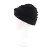 Excellent CHANEL Hat COCO MarkMetal Turban Black Silk Women Used