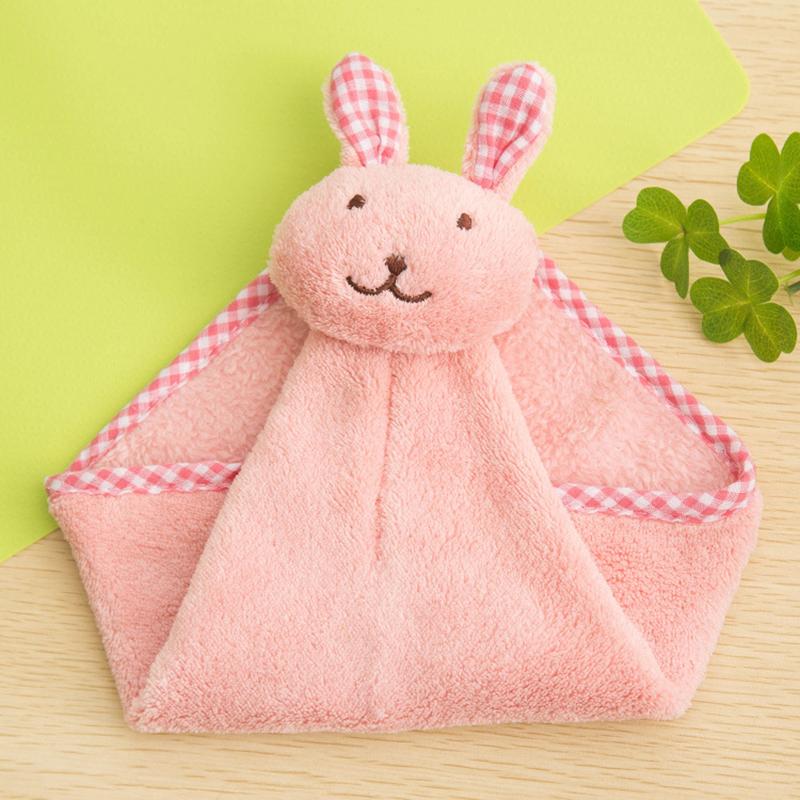 Mână 1 buc Prosop Agățat Drăguț Desen Animat Animal Practic Pluș Bucătărie Moale Agățat Ștergător Baie Casă Accesorii Curățenie Bucătărie