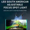 Dlouhotrvající LED osvětlení akvária Light Grow Light Osvětlení akváriových rostlin Otočné klipsové lampy pro akvária