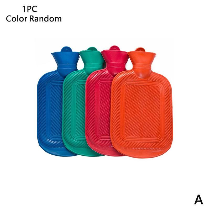 Резиновая грелка для горячей воды с впрыском воды Толстая грелка Зимний теплый мешок для воды Согревалка для рук и ног Бутылка для воды