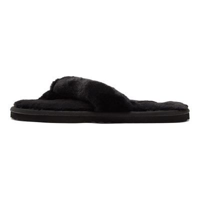 Fluff Flip Slide Negru Team Gold Adidași Femei 384938-01