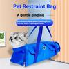 Foldable Pet Carrier Backpack Lightweight Nylon Material Breathable Mesh Portable Design For Cats And Small Dogs