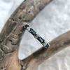 Серебряное кольцо с топазом Лондон Блю 1.71ct, фианитами, вес изделия 2,85 гр (2204541)