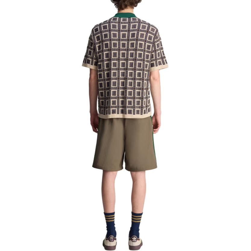 Adidas X Brain Dead Emblem embroidered Shorts JN7149