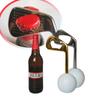 Golf Ball Bottle Openers Beer Wine Bottle Opener Bottle Opener Golden Silver Golf Ball Openers for Golf Party Supplies