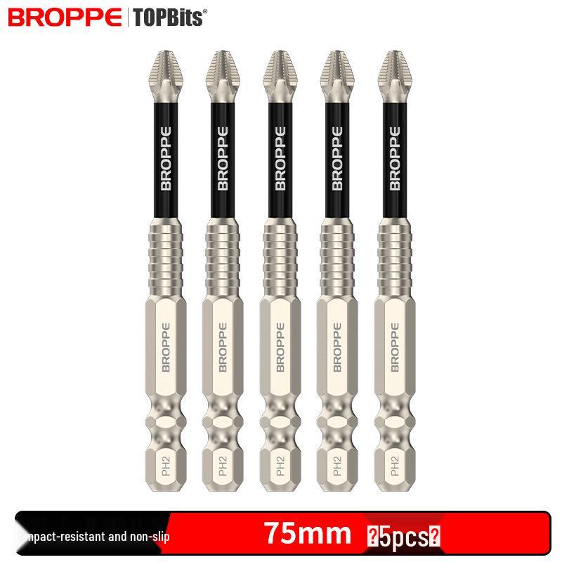 Shockproof Magnetic Anti-Slip Electric Screwdriver & Impact Driver Bit Set