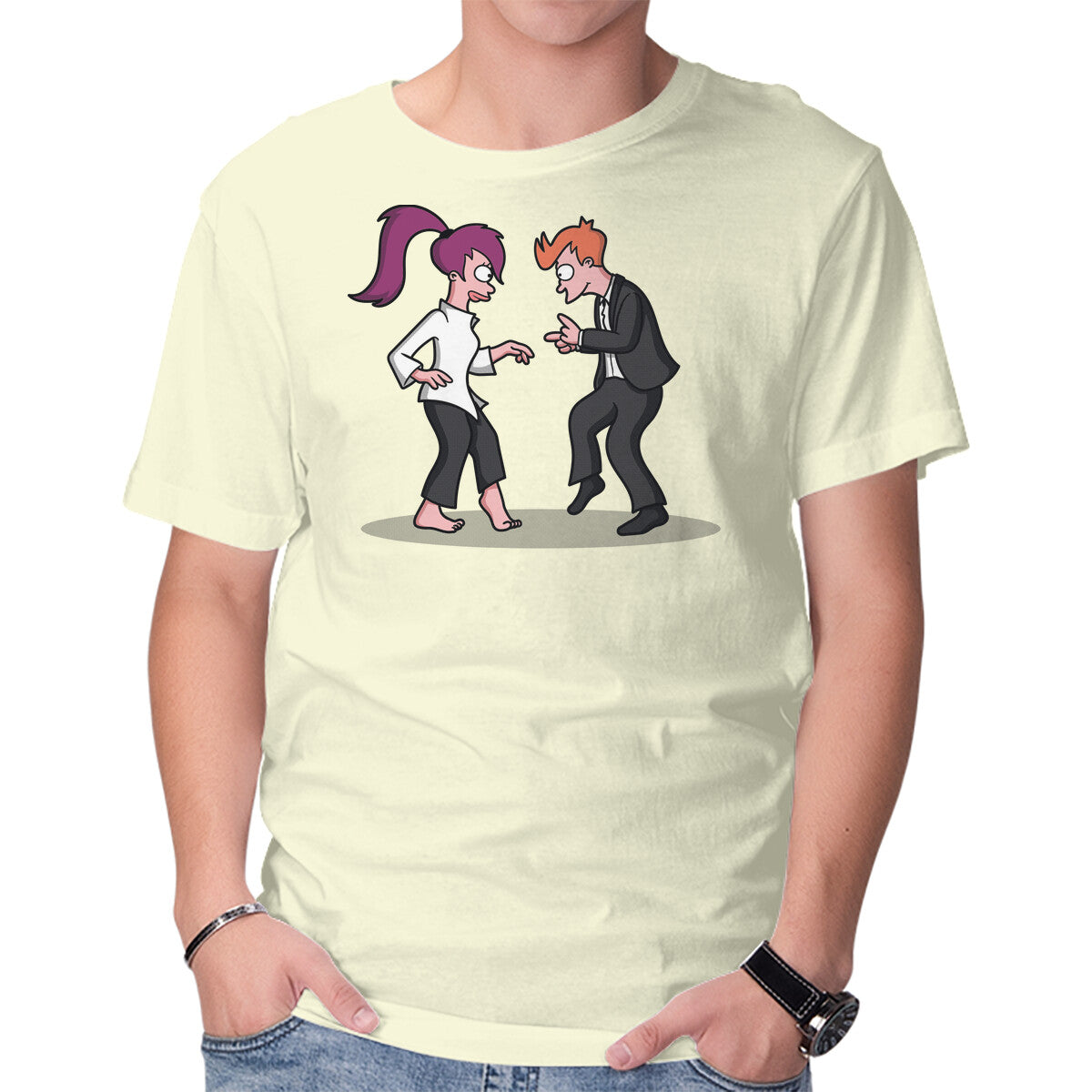 Unisex Crew Neck T-Shirt Future Fiction Graphic Short Sleeve Casual Tee XXXXL