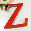 26 Letters DIY 3D Mirror Acrylic Wall Sticker Decals Home Decor Wall Art Mural