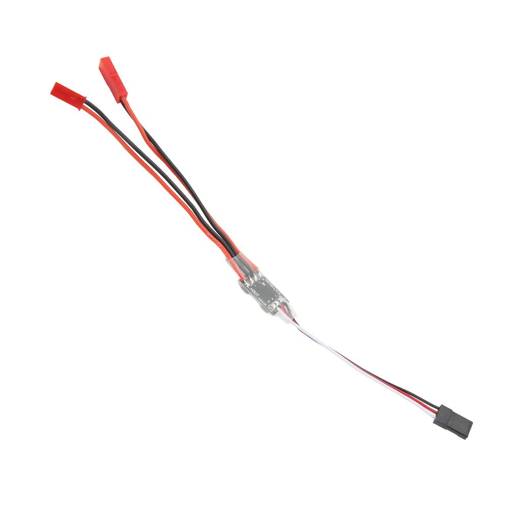 Høystrøm RC-bryter Stabilitet RC Elektronisk bryter med LED-lys for Drone Plantevern 20A