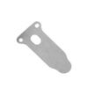 5Pcs Valve Plates Tongue Shape Metal Air Compressor Accessories 57mm Long Air Compressor Valve Plate Fitting Set Power Tool Acce
