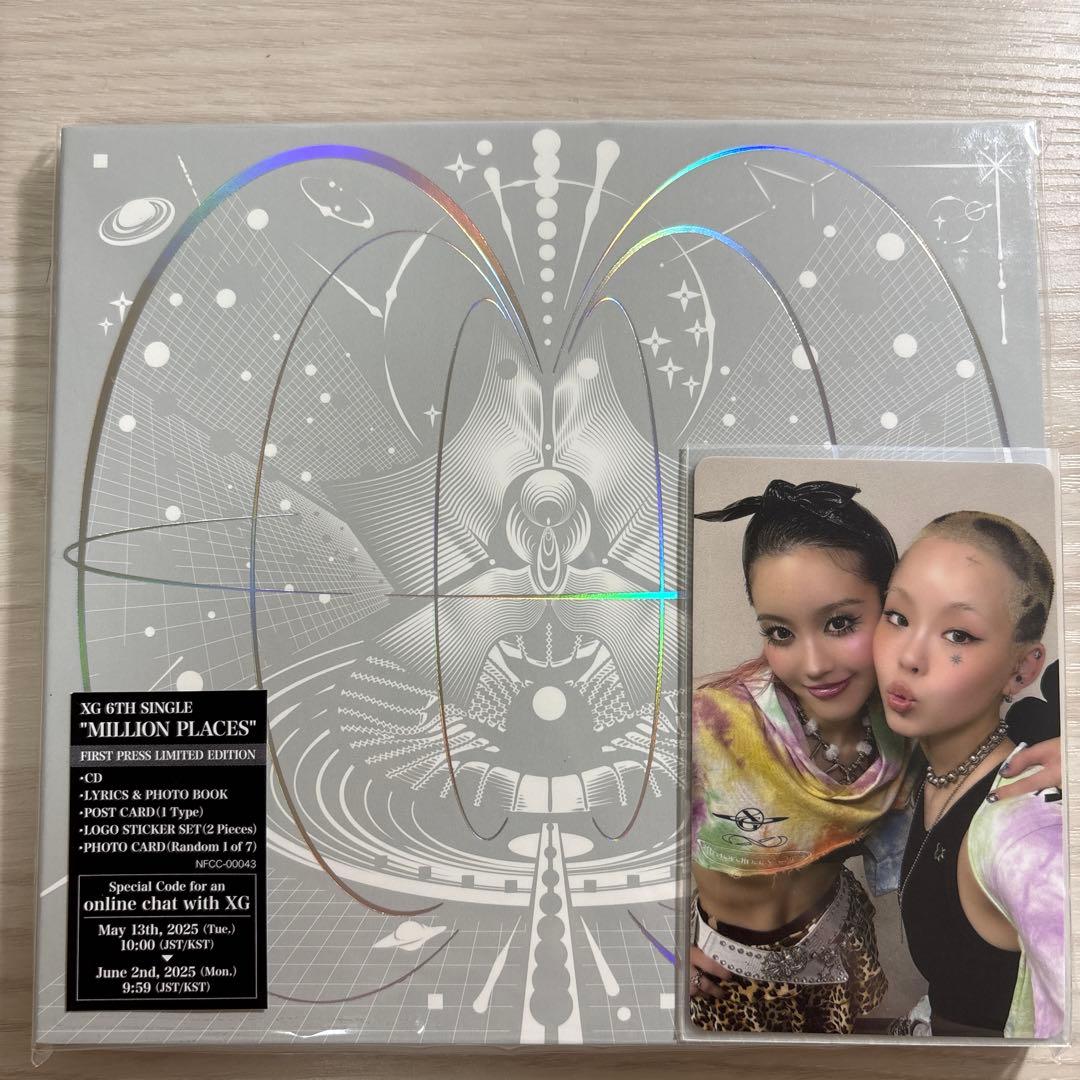 

[USED] XG MILLION PLACES CD, Tokyo Dome bonus trading card
