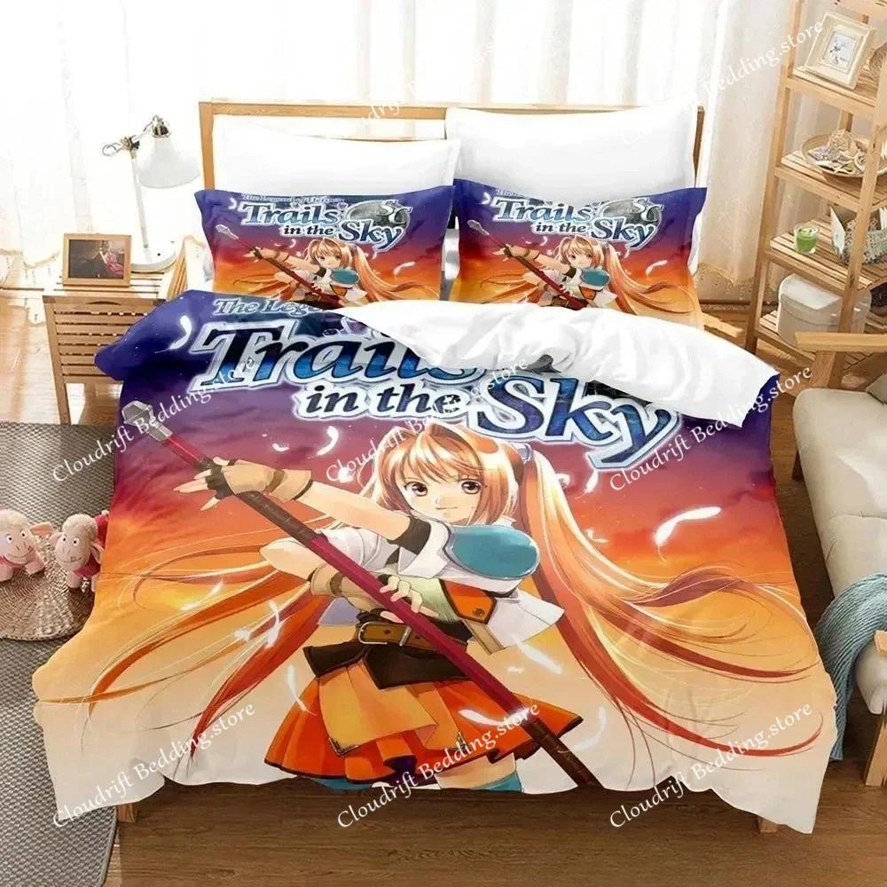 The Legend of Heroes Trails of Cold Steel Bedding Set Single Twin Full Queen King Size Bed Set Adult Kid Bedroom Duvet cover