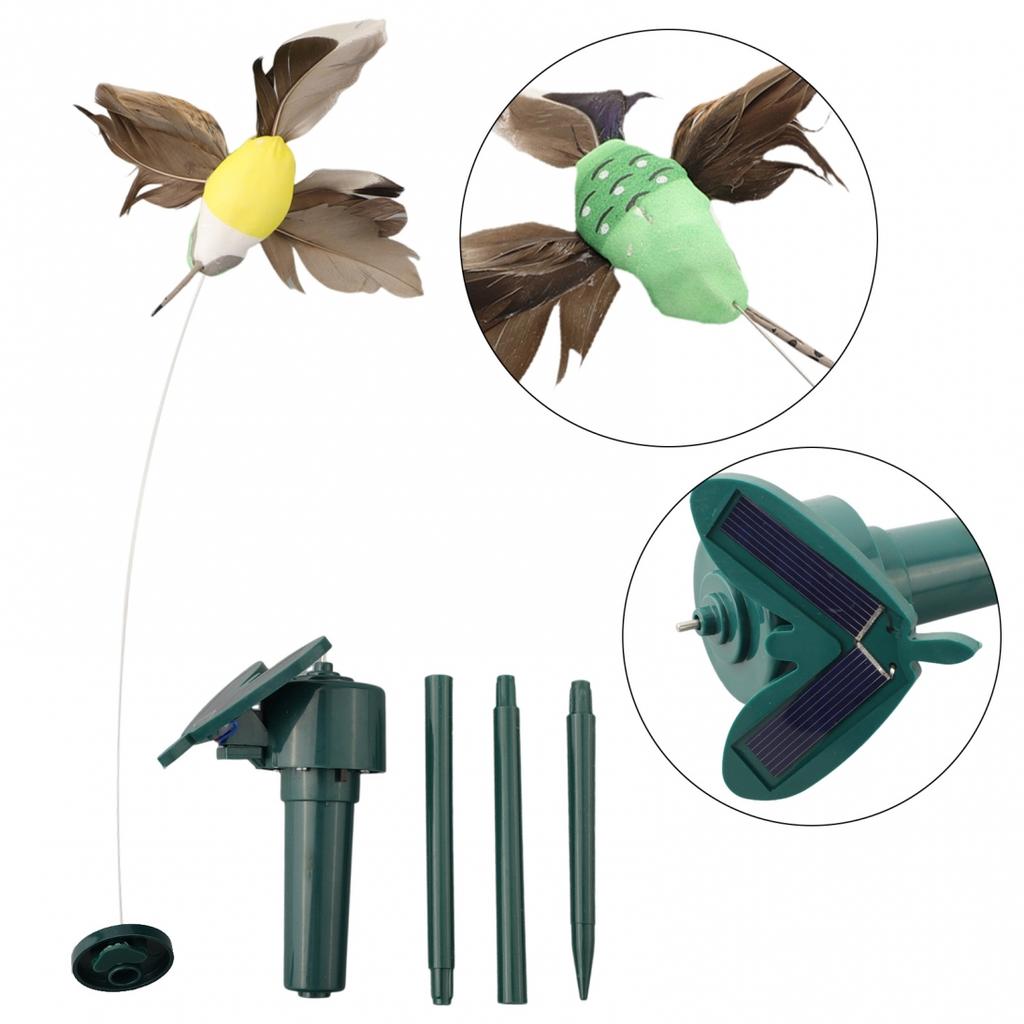 Outdoor Yard Decor Waterproof Stake Energy Feather Wings