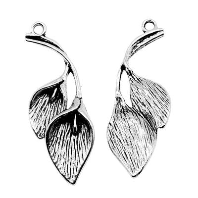 Hollow Leaves Charms For Jewelry Making Pendant Diy Crafts Accessories