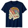 Papa Unisexs TShirt Retro Floral Family Fathers Day Gift For Him