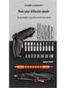 Rechargeable Mini Electric Screwdriver Set - Handheld, Multifunctional, with Lithium Battery.