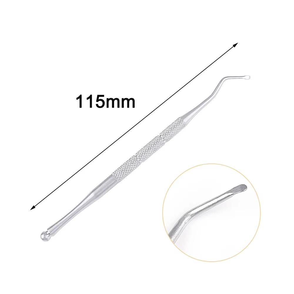 Toe Nail Care Hook Double Ended Ingrown Toenails Correction Lifter Professional Stainless Steel Manicure Pedicure Toe Care Tools