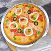 Aluminum Baking Pan Alloy Pizza Screen, Non Stick Mesh Pan, Professional Tool Round Crisper Tray for Oven Home Kitchen Restaurant Cooking Griddle