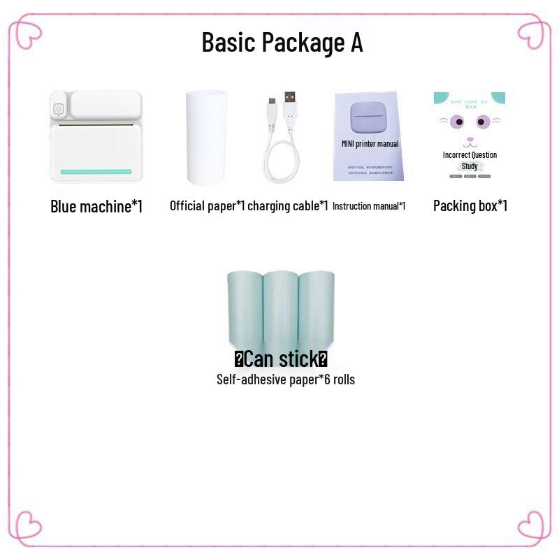 Mini Meow HD Student Homework Photo Printer