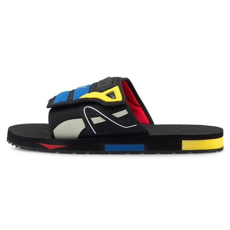 PUMA Mirage Mox Sandal Black Poppy Red Men s 375630-02 EU 38