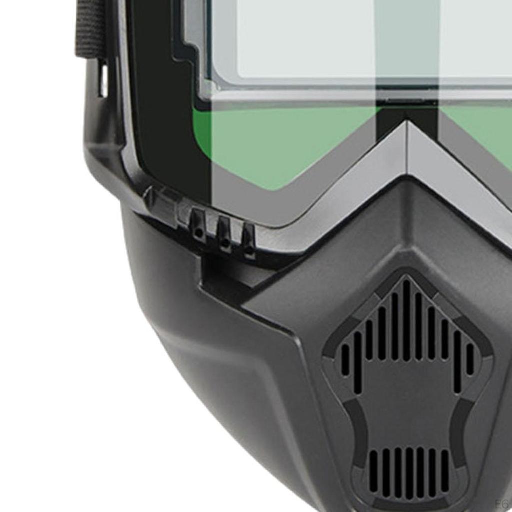 Welding Helmet Soldering Protector Detachable Dimming Breathable Welder Hood