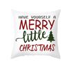 New Christmas Pillowcases Home Office Decoration Printed Linen Cushion Supplies