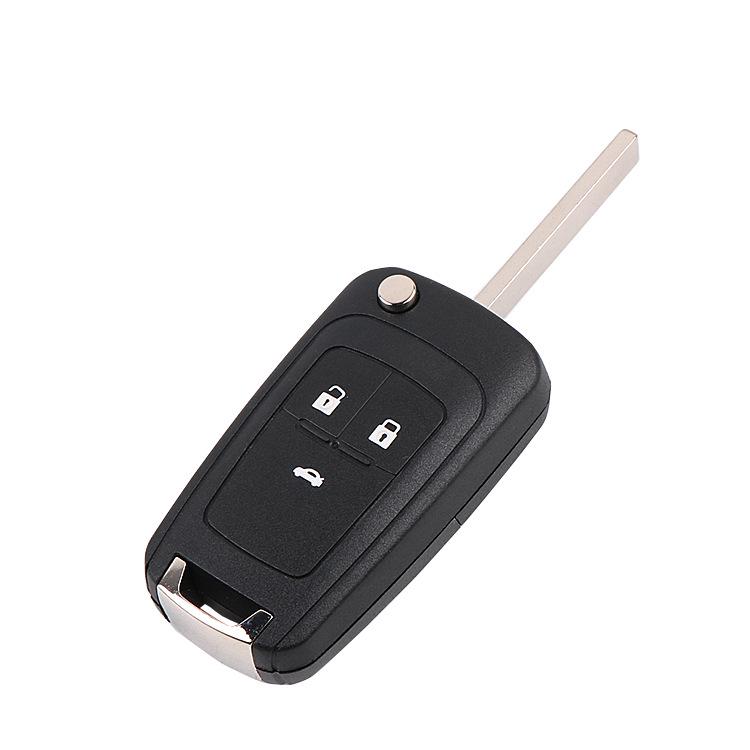 Fits Buick Excelle, Regal, LaCrosse, Chevrolet Cruze, and Malibu Folding Key Shells