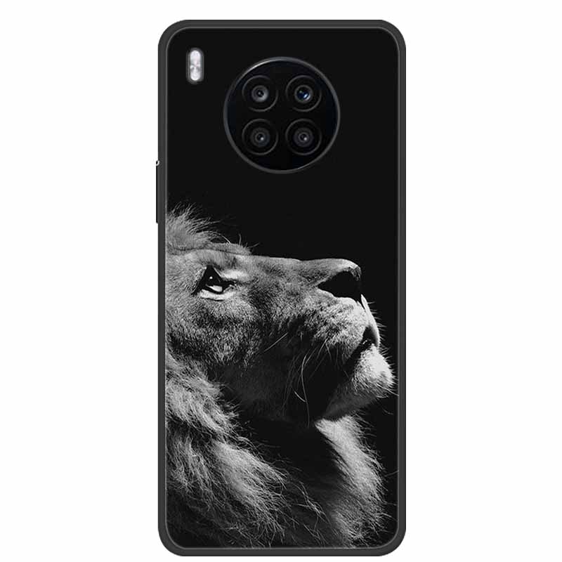 For Huawei Nova 8i Case Shockproof Soft silicone TPU Back Cover For Huawei Nova 8i Phone Cases Nova8i Nova 8 i 2021 Cute Cartoon