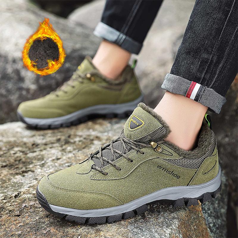 Large Size 49 50 Winter Warm Casual Shoes Men Spring Women Sneakers Leather Male Outdoor Walking Footwear Female Autumn Sport