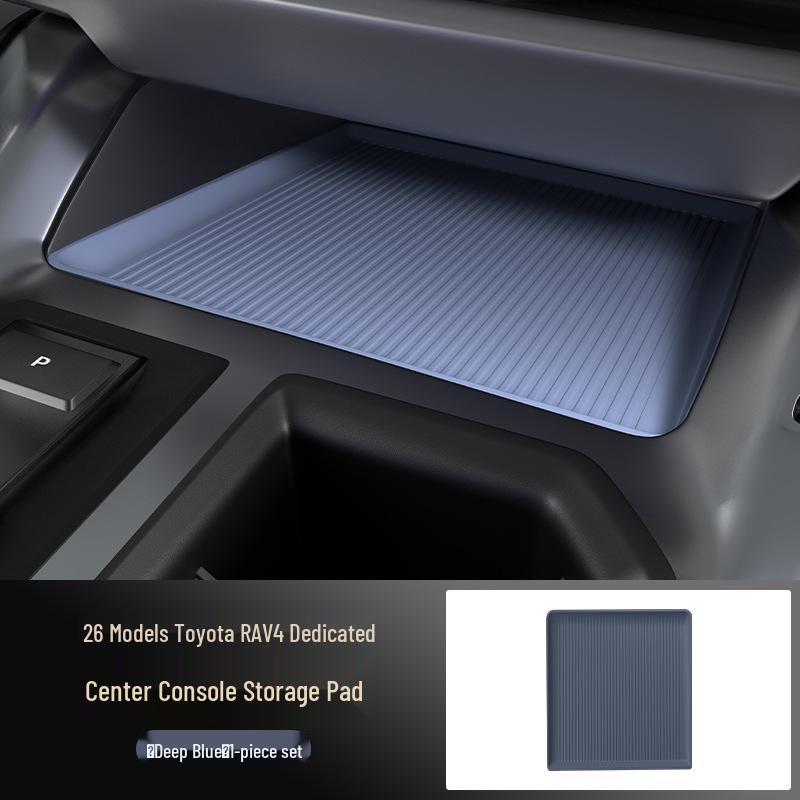 

Eco-Friendly Center Console Storage Mat for 26 Toyota RAV4 Models - Car Accessories & Modifications
