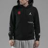 Air Jordan Clot X  Logo Print Pullover Hoodie US Edition Men Hoodie Black AR8395-010