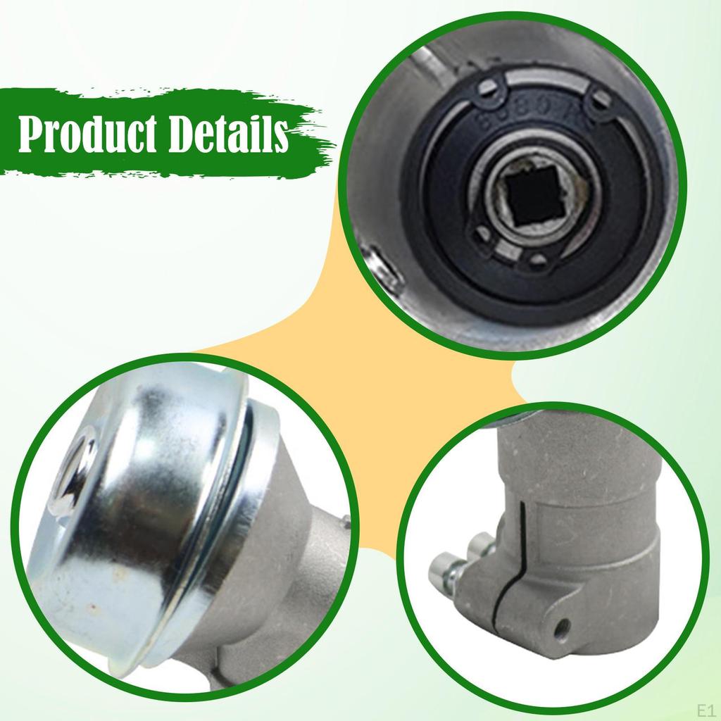 24mm Brush Cutter Gear Head Assembly Components Professional Garden Simple Installation Replacement