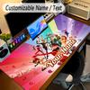 Large Mouse PadMiraculous Ladybug Custom Name Text Personalized Desk Mat Non Slip Gaming Pad