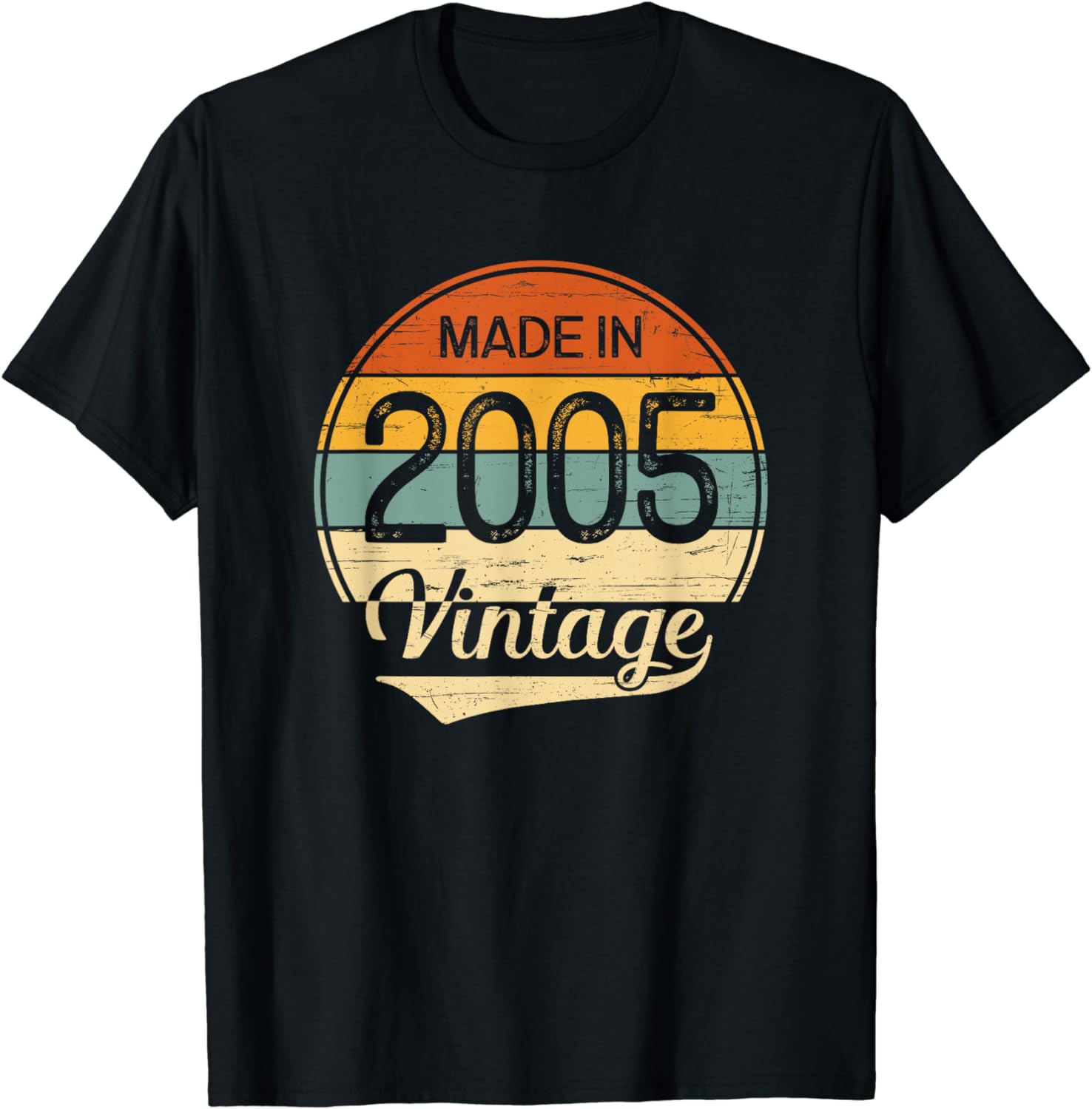 

Vintage 2005 - 19 Year Old Birthday Made in 2005 T-Shirt Graphic T Shirts Unisex Streetwear T Shirt Men Camisetas 4XL