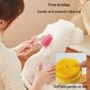 Long Handle Pet Bathing Brush Silicone Dogs Cats Cleaning Massage Brush Grooming Comb