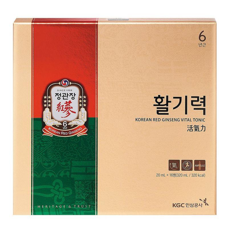 JKJ Red Ginseng Vital Tonic 20ml X 16ct